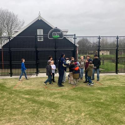 Pannakooi met kinderen