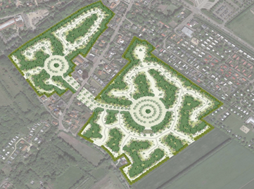 plattegrond Bona Fide en Karavaan